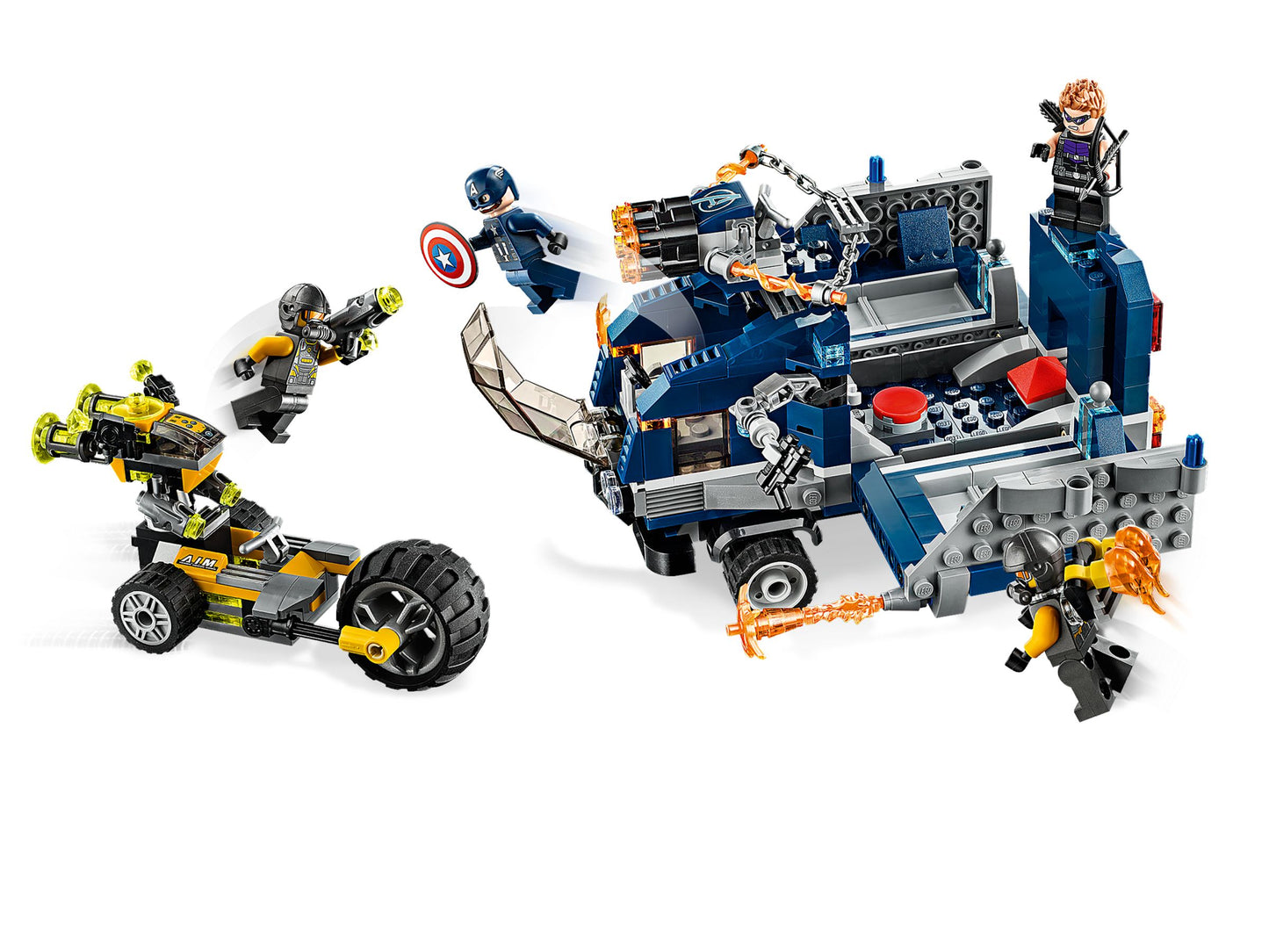 Super Heroes 76143 Avengers Truck-Festnahme