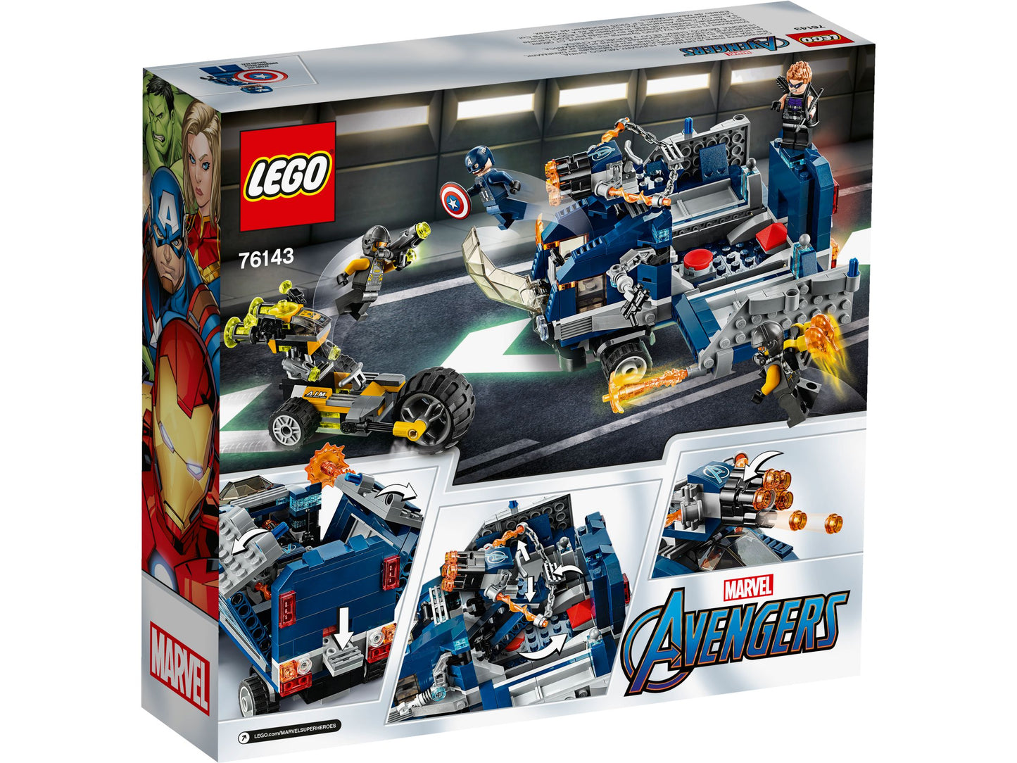 Super Heroes 76143 Avengers Truck-Festnahme