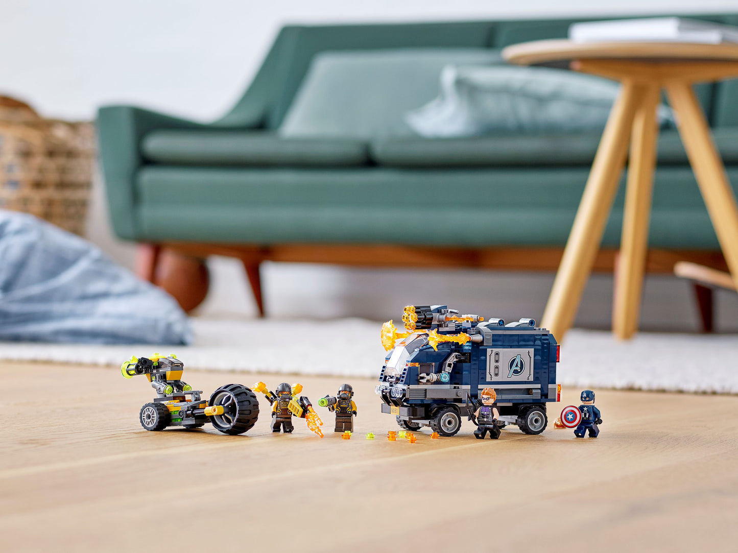 Super Heroes 76143 Avengers Truck-Festnahme