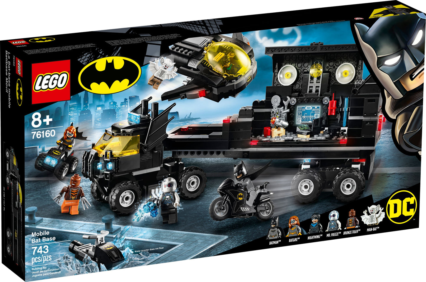 Super Heroes 76160 Mobile Batbasis