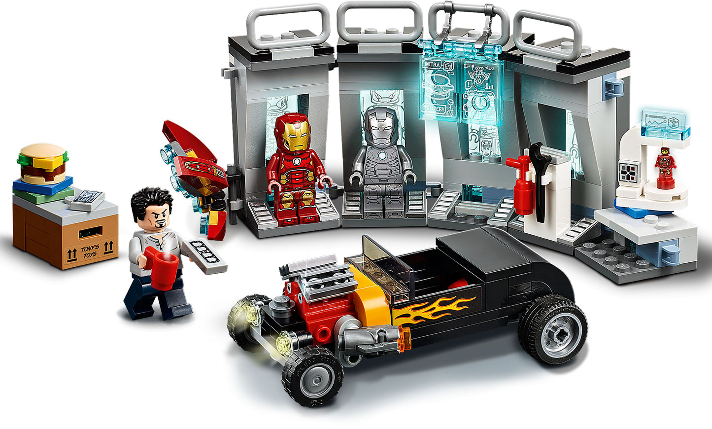 Super Heroes 76167 Iron Mans Arsenal