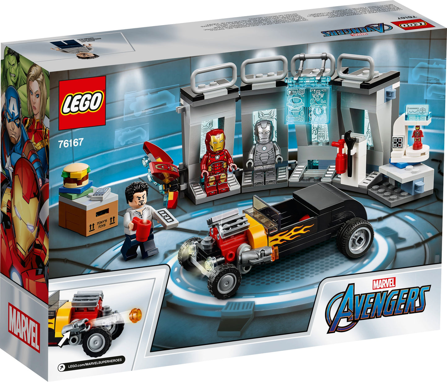 Super Heroes 76167 Iron Mans Arsenal