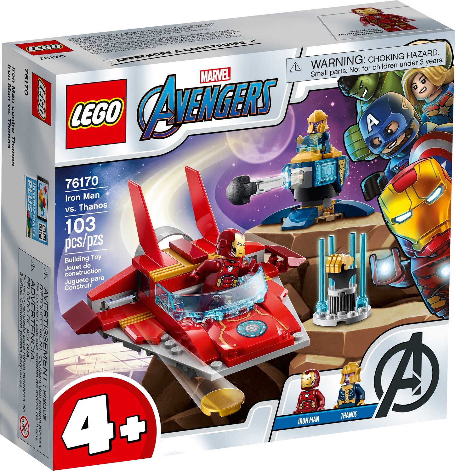 Super Heroes 76170 Iron Man vs Thanos