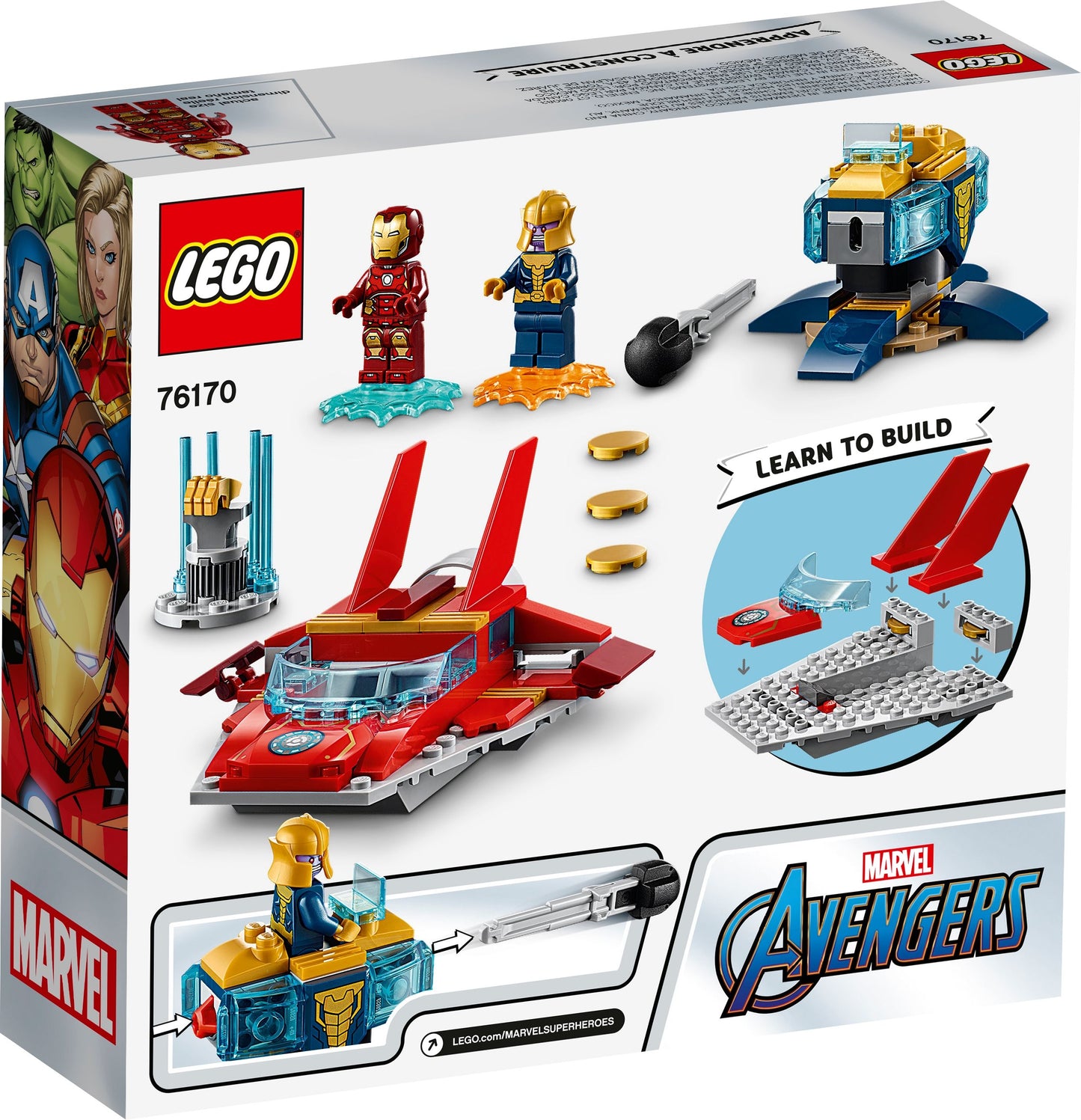 Super Heroes 76170 Iron Man vs Thanos