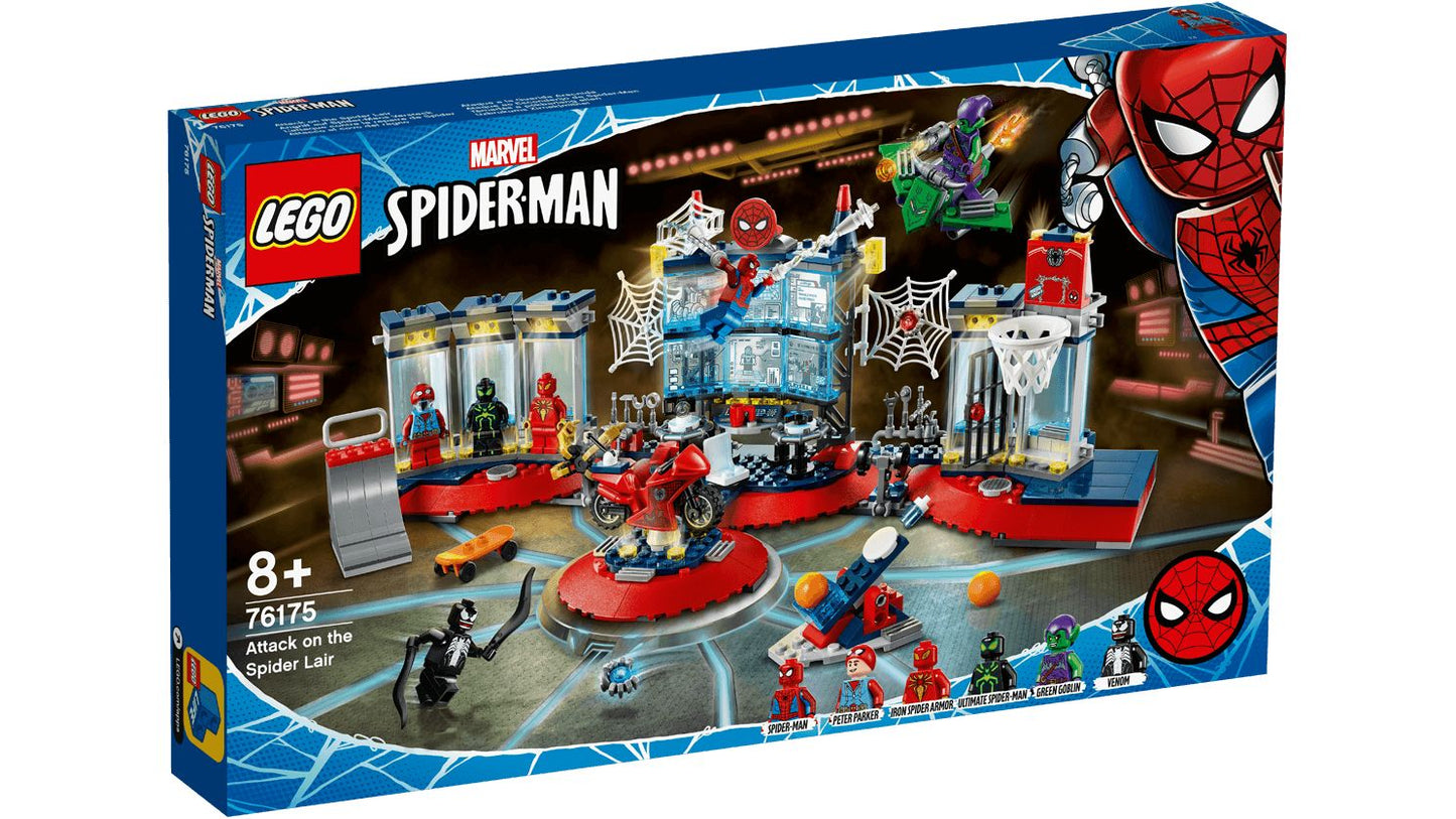 Super Heroes 76175 Angriff auf Spider-Mans Versteck
