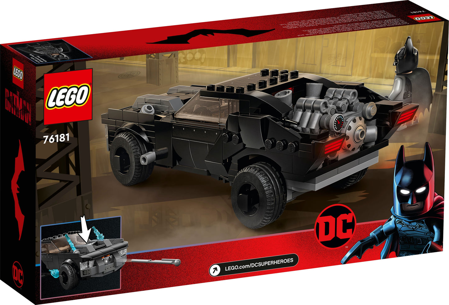 Super Heroes 76181 Batmobile: Verfolgung des Pinguins™