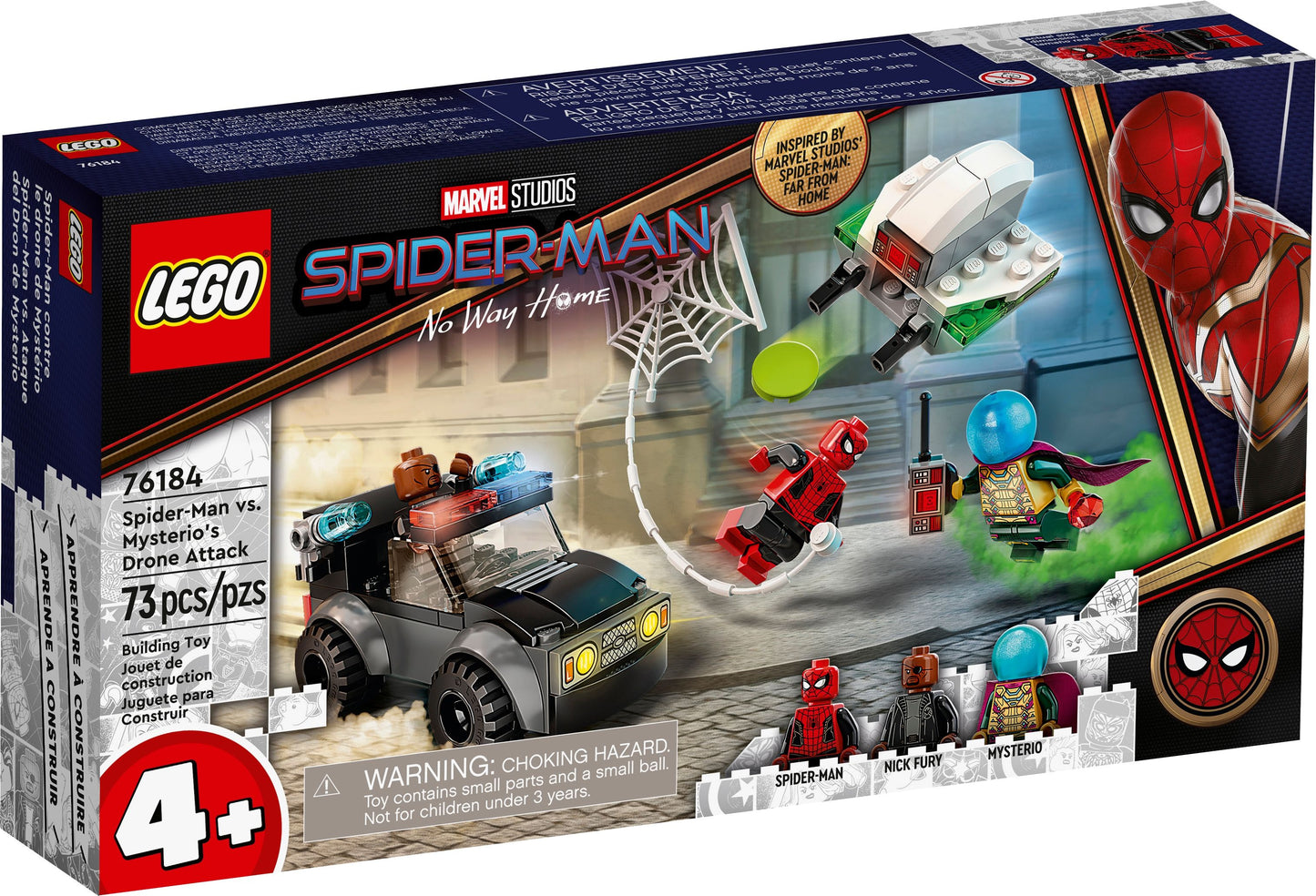 Super Heroes 76184 Mysterios Drohnenattacke auf Spider-Man