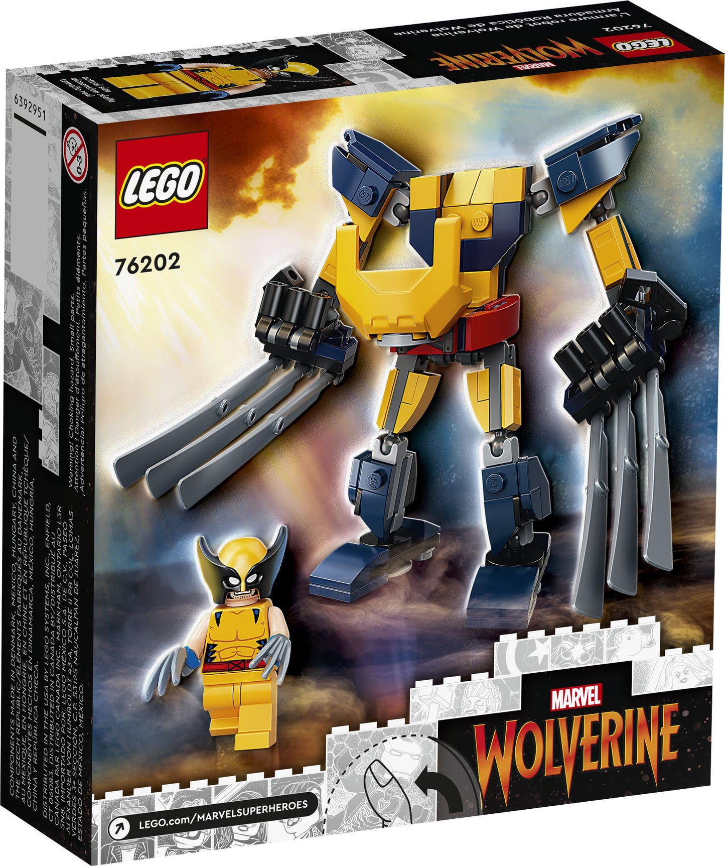 Super Heroes 76202 Wolverine Mech