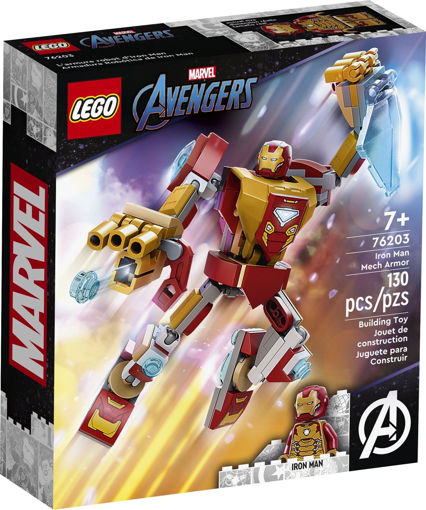 Super Heroes 76203 Iron Man Mech