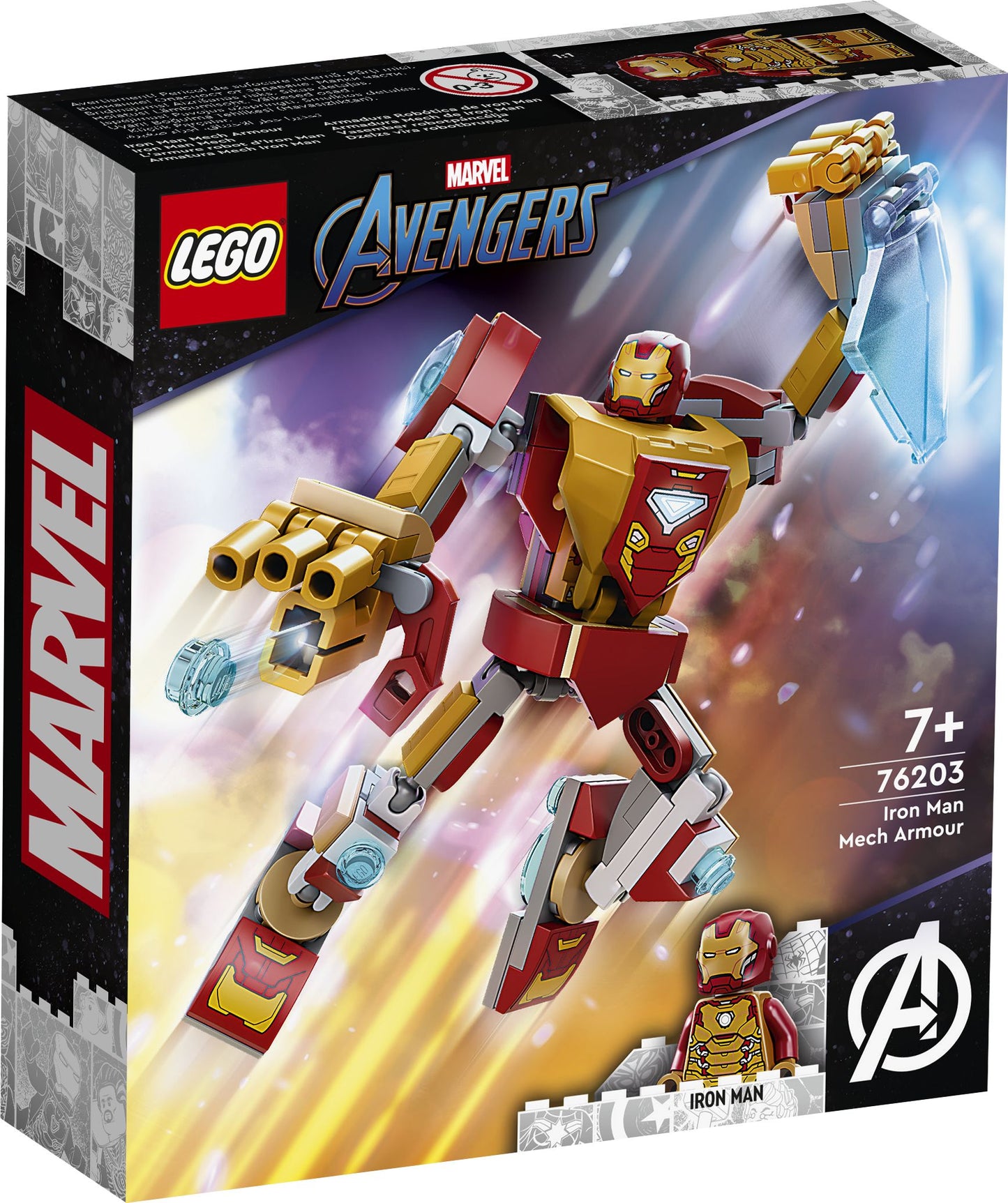 Super Heroes 76203 Iron Man Mech