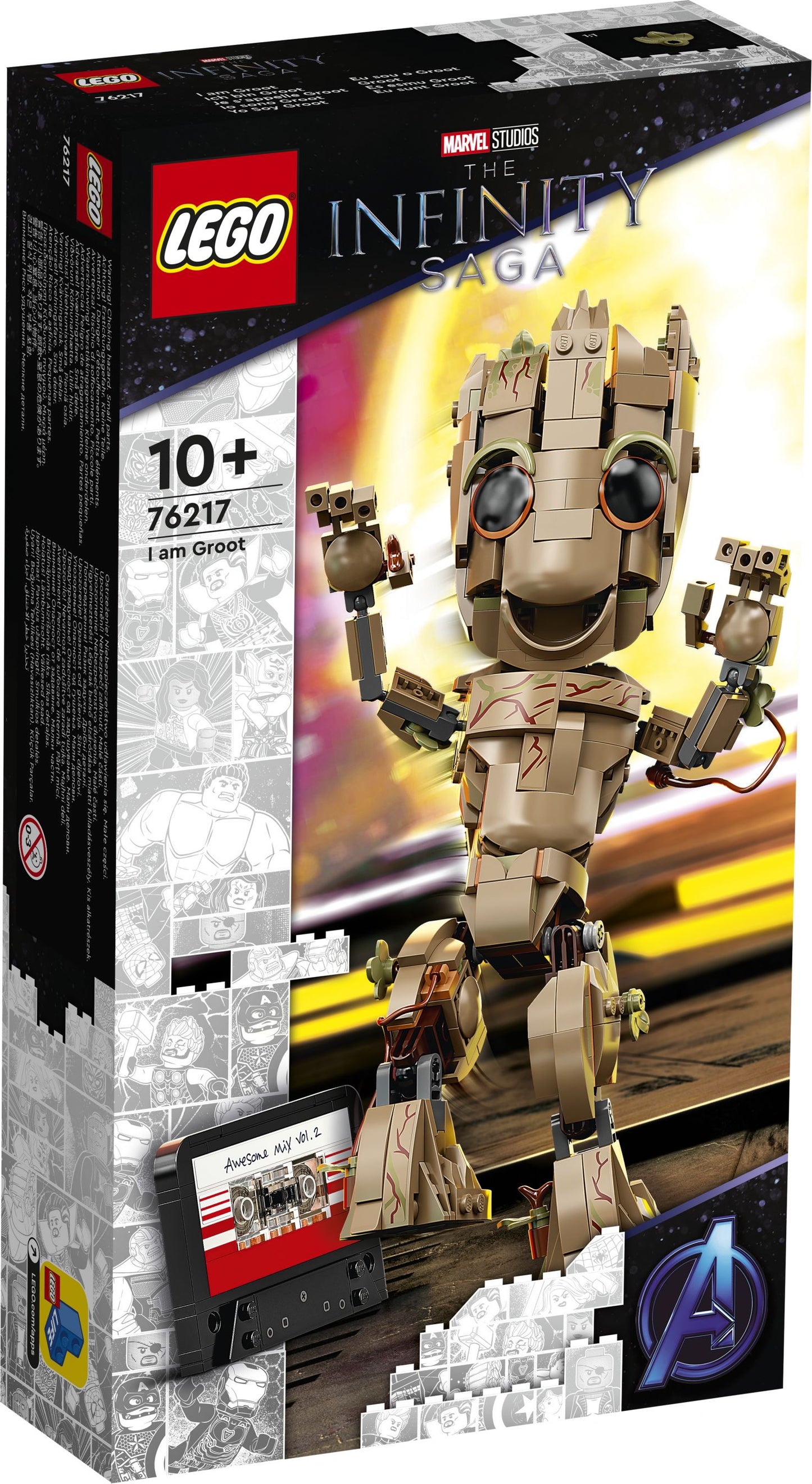 Super Heroes 76217 Ich bin Groot
