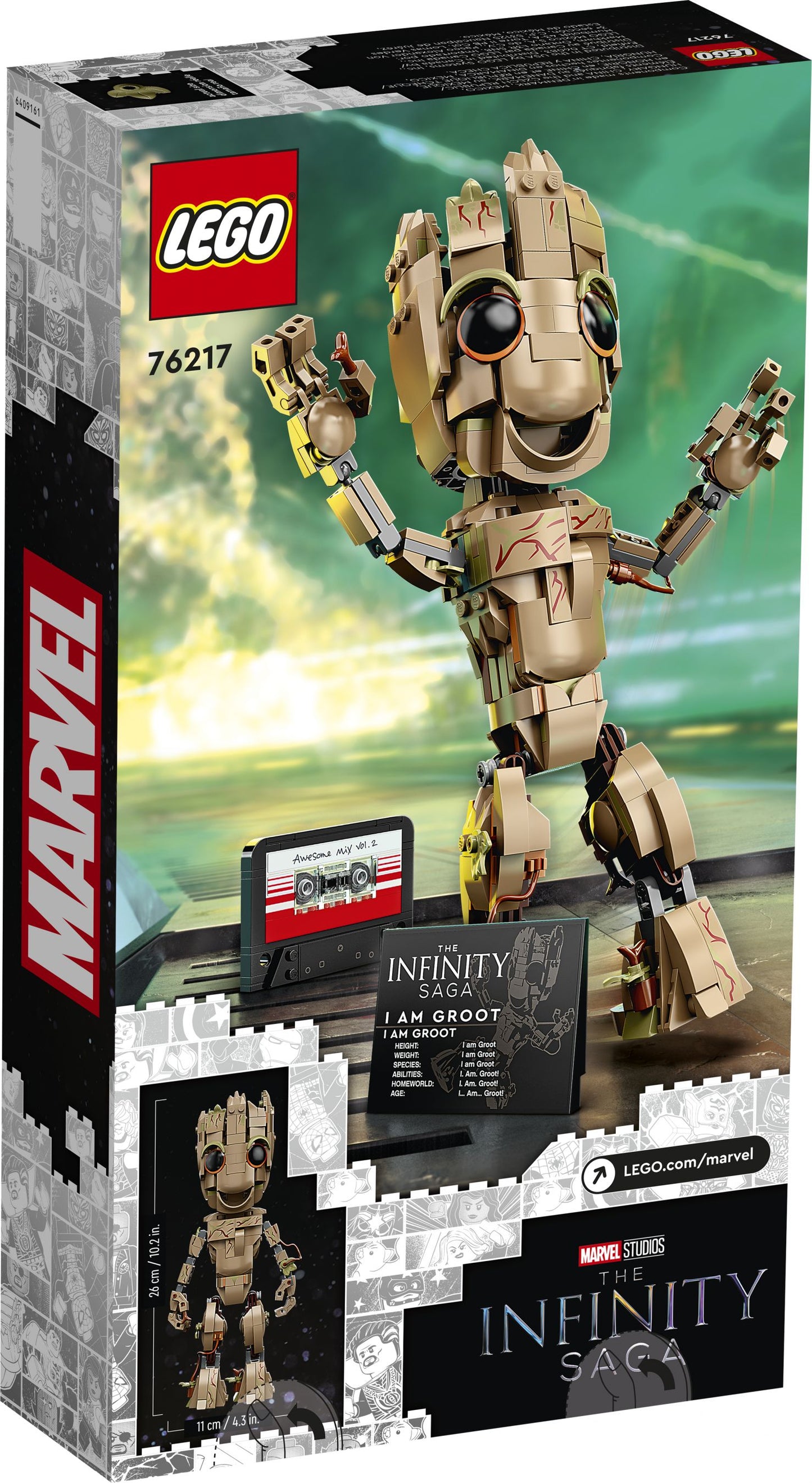 Super Heroes 76217 Ich bin Groot