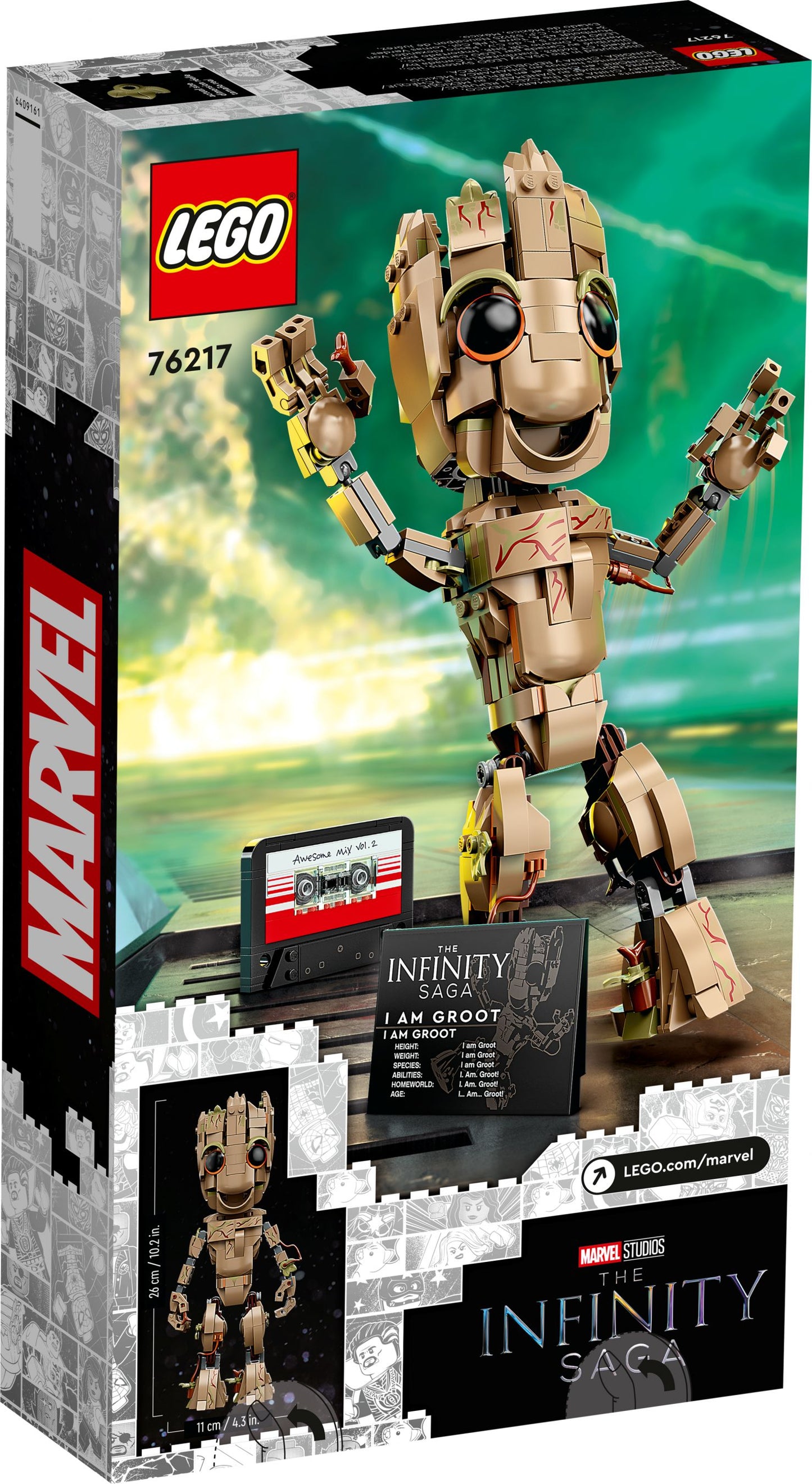 Super Heroes 76217 Ich bin Groot