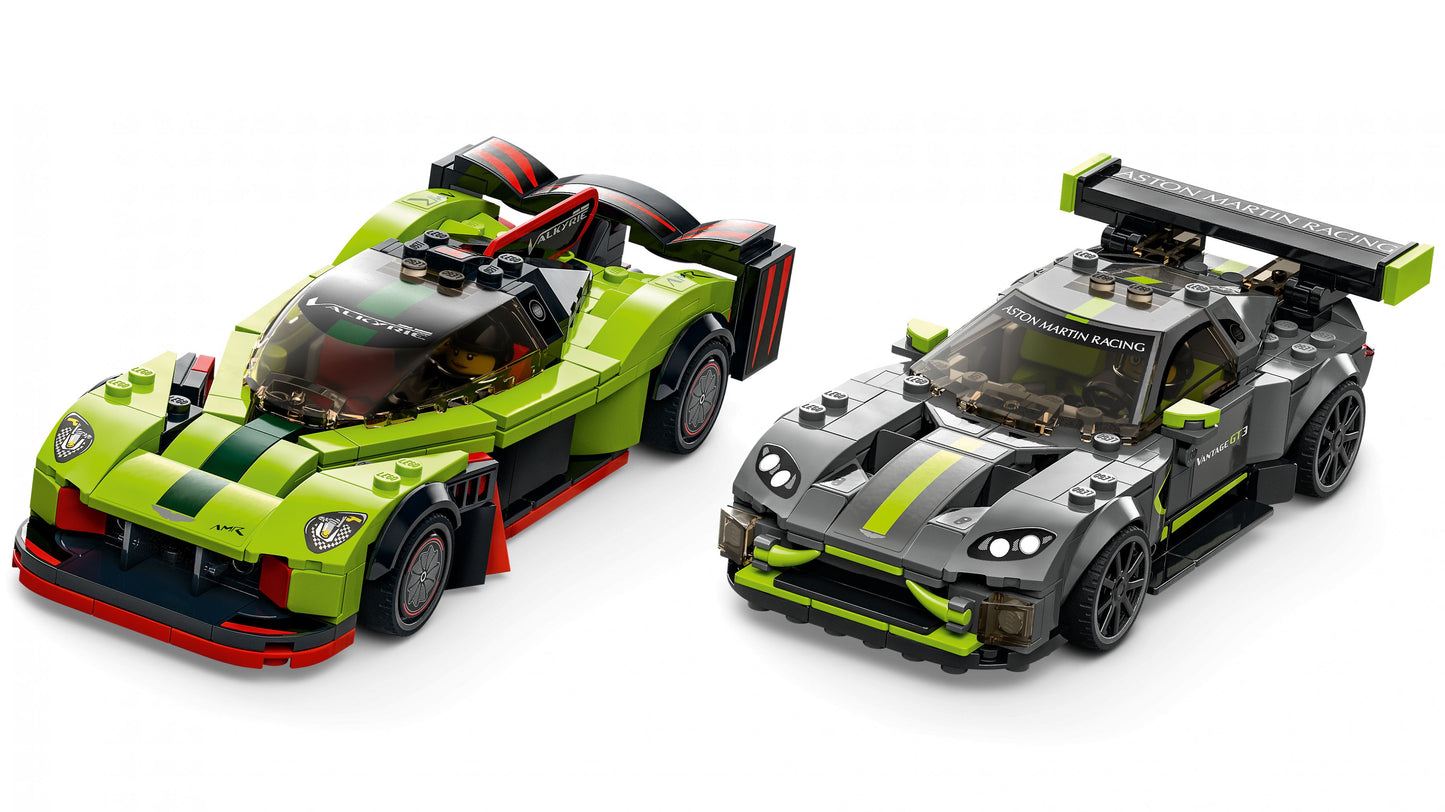 Speed Champions 76910 Aston Martin Valkyrie AMR Pro& Aston Martin Vantage GT3