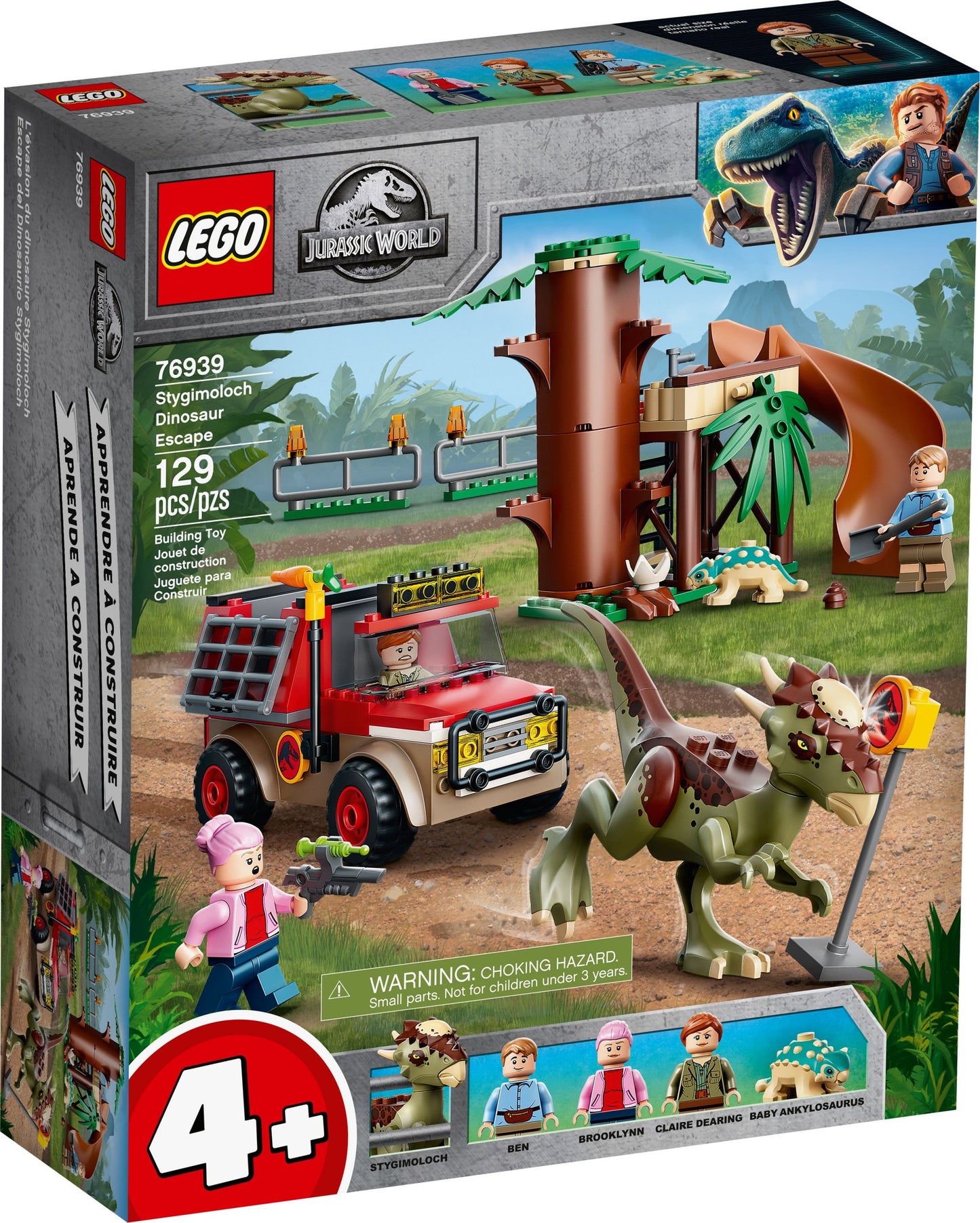 Jurassic World 76939 Flucht des Stygimoloch