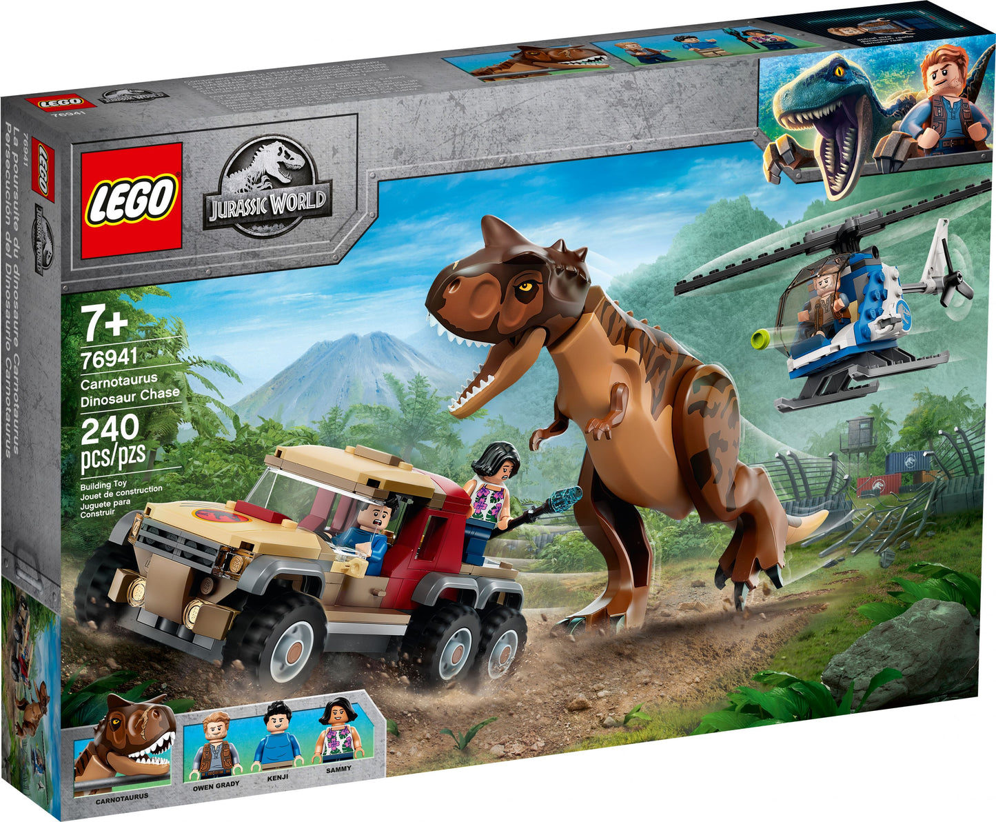 Jurassic World 76941 Verfolgung des Carnotaurus