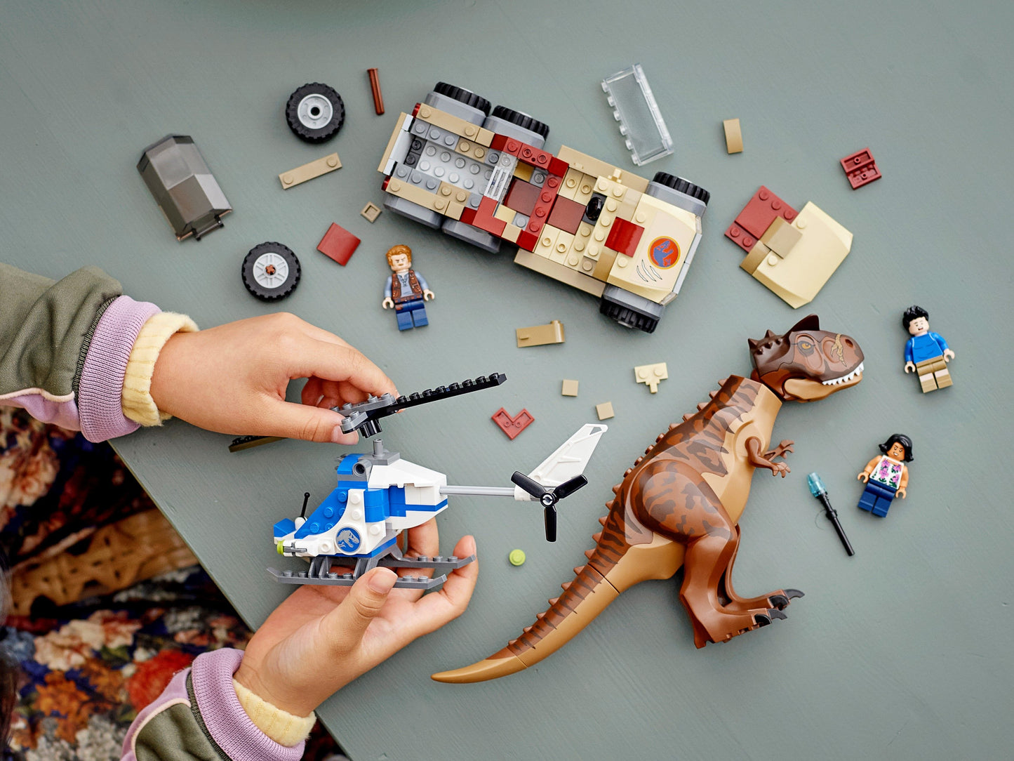 Jurassic World 76941 Verfolgung des Carnotaurus