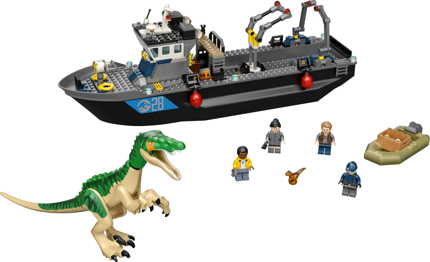 Jurassic World 76942 Flucht des Baryonyx