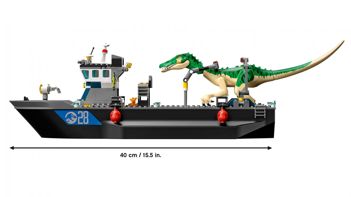 Jurassic World 76942 Flucht des Baryonyx