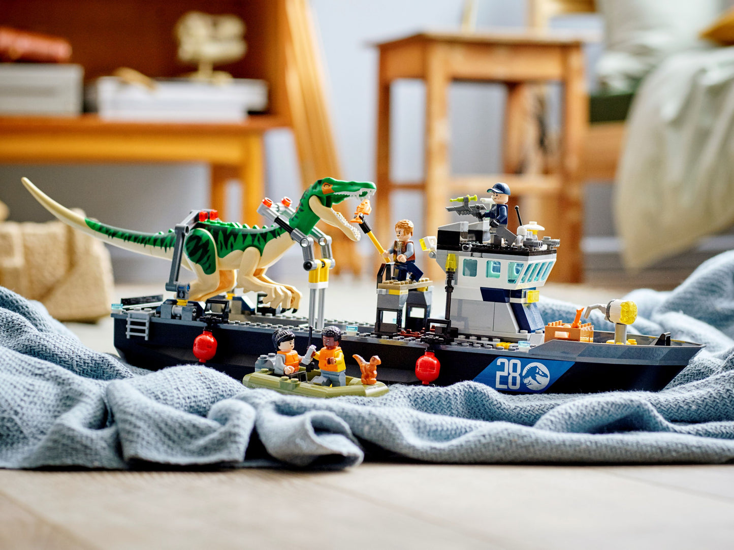 Jurassic World 76942 Flucht des Baryonyx