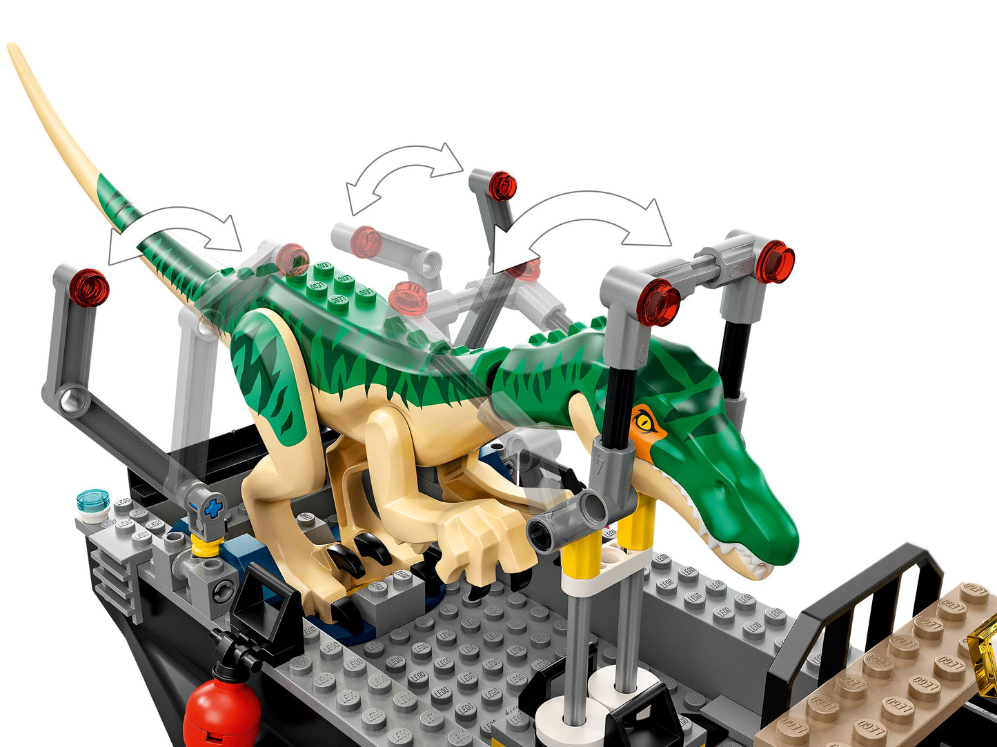 Jurassic World 76942 Flucht des Baryonyx