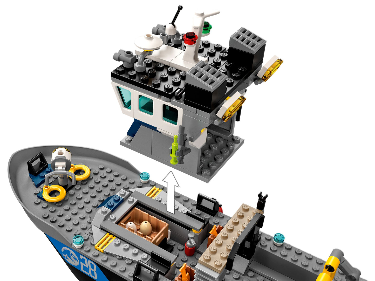 Jurassic World 76942 Flucht des Baryonyx