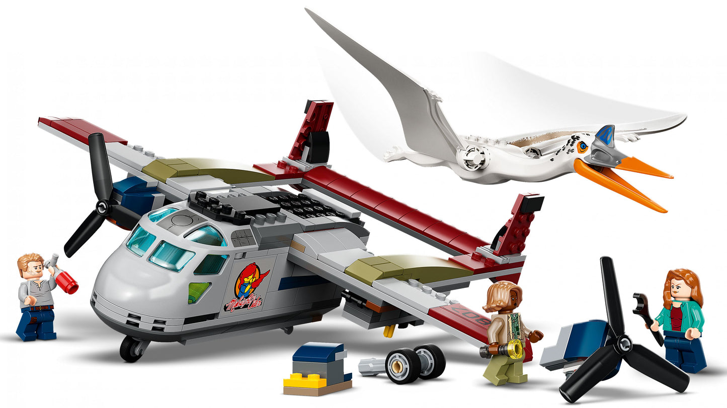 Jurassic World 76947 Quetzalcoatlus Flugzeug-Überfall