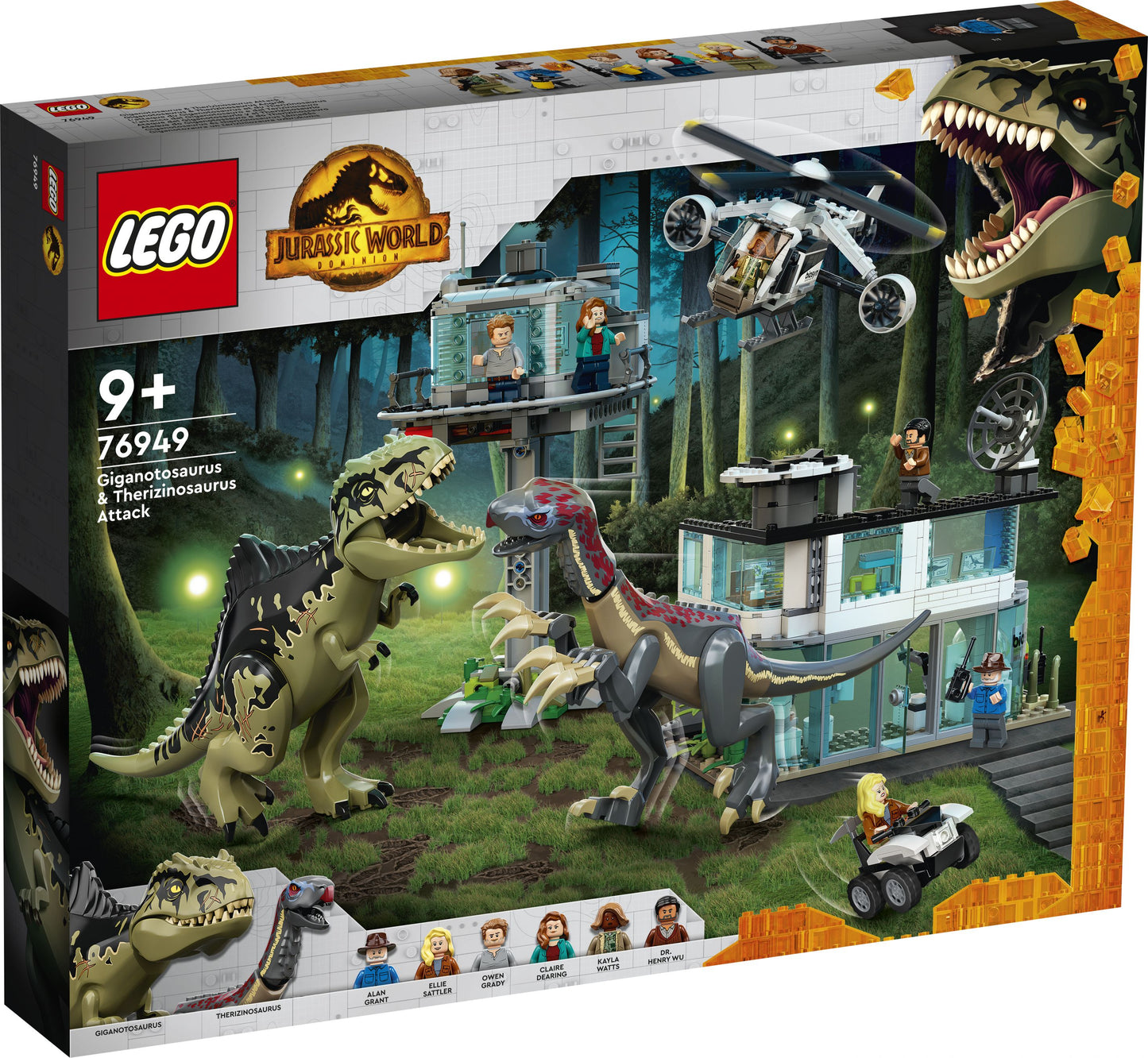 Jurassic World 76949 Giganotosaurus& Therizinosaurus Angriff