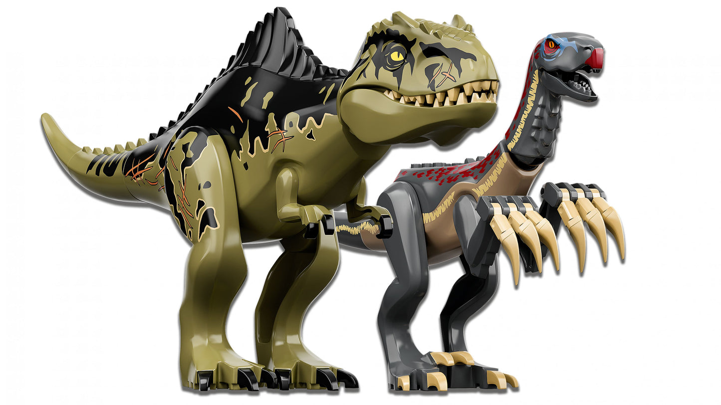 Jurassic World 76949 Giganotosaurus& Therizinosaurus Angriff