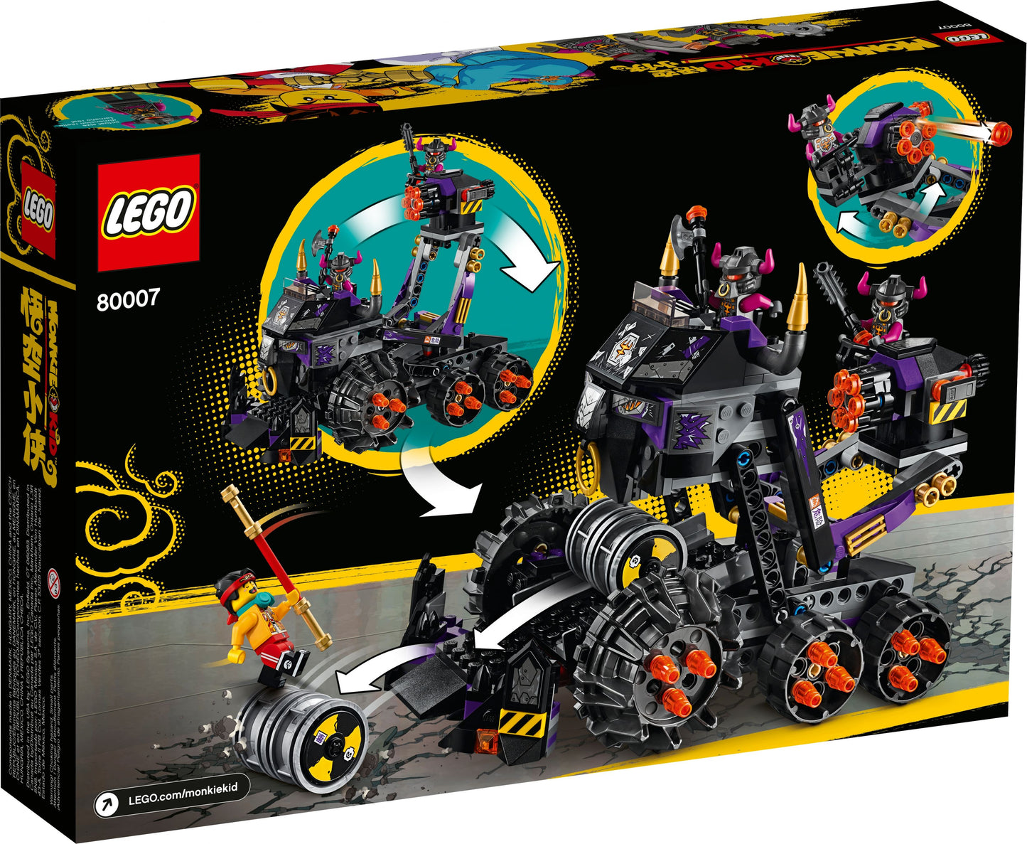 Monkie Kid 80007 Gepanzerter Eisenstier