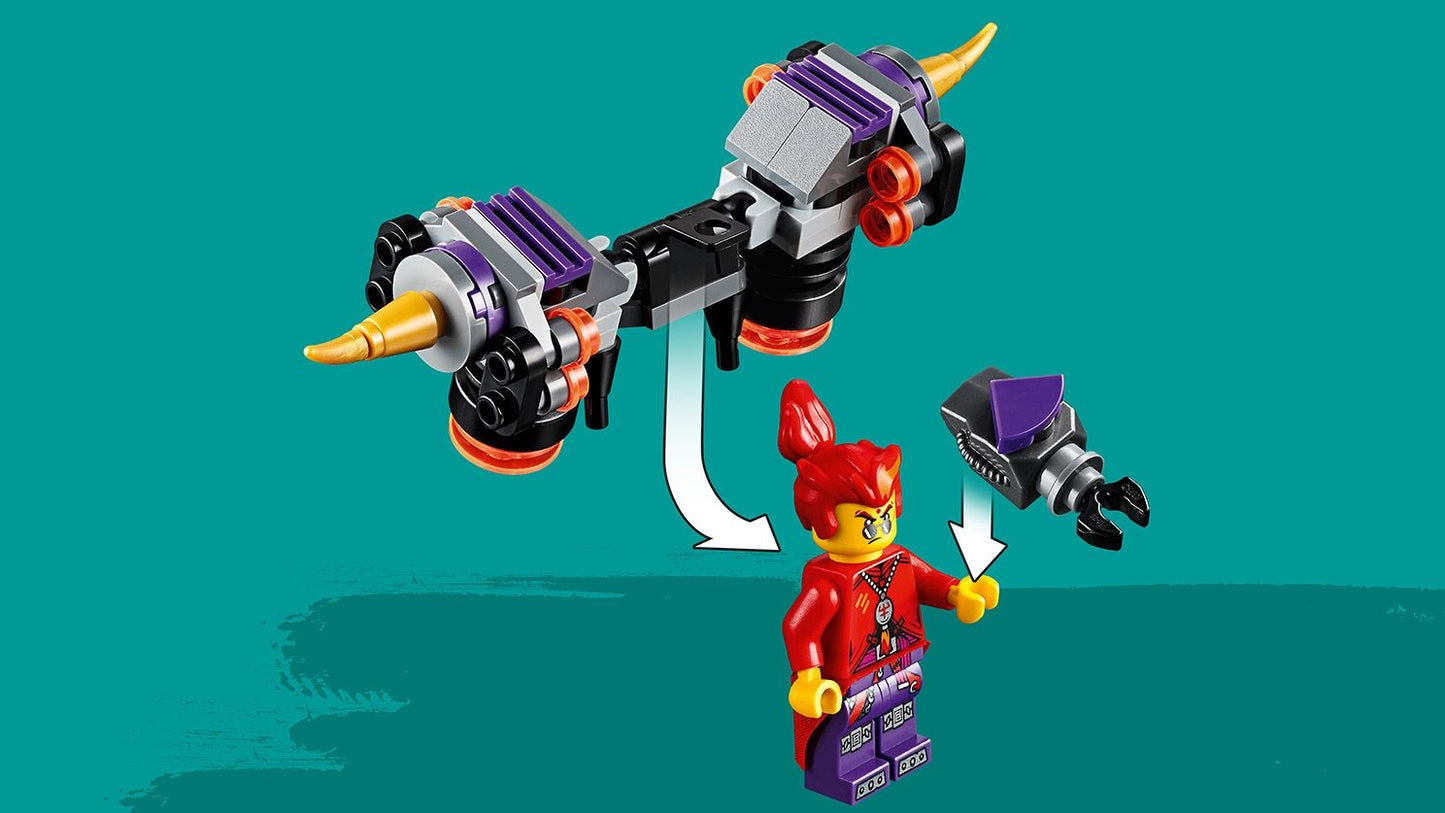 Monkie Kid 80008 Monkie Kids Wolken-Jet