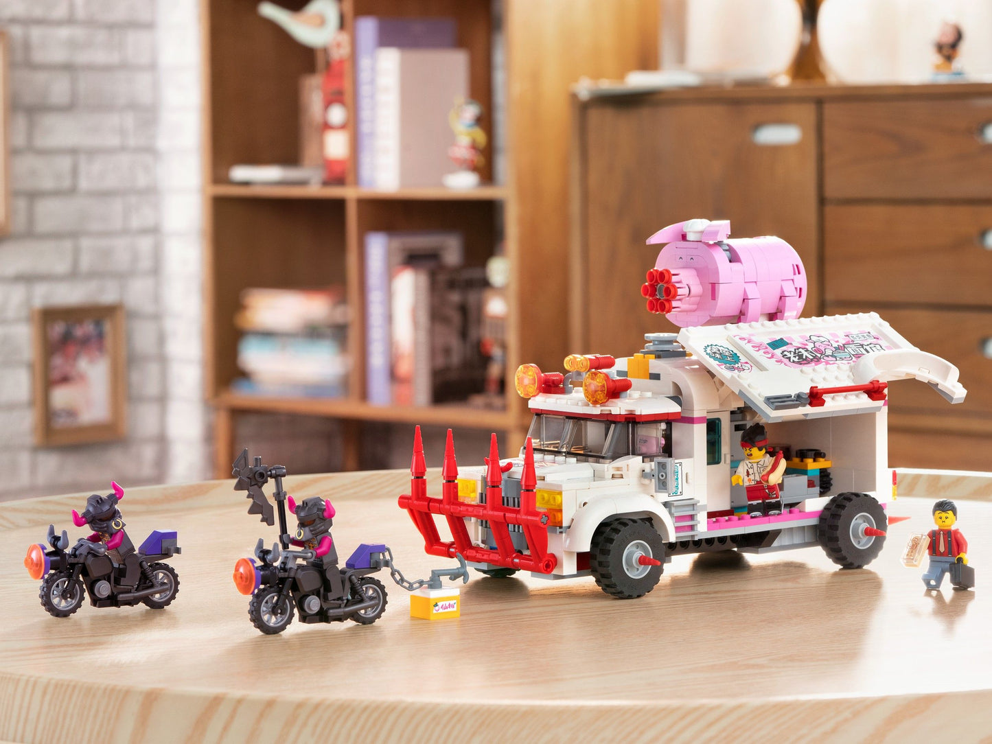 Monkie Kid 80009 Pigsys Foodtruck