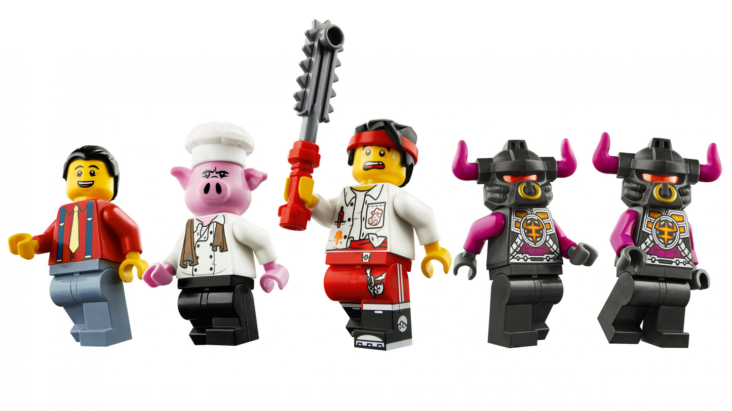 Monkie Kid 80009 Pigsys Foodtruck