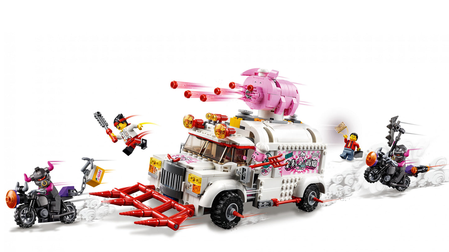 Monkie Kid 80009 Pigsys Foodtruck