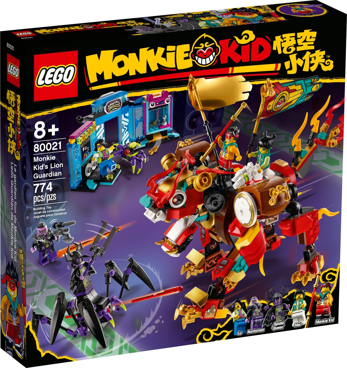 Monkie Kid 80021 Monkie Kids Löwenwächter