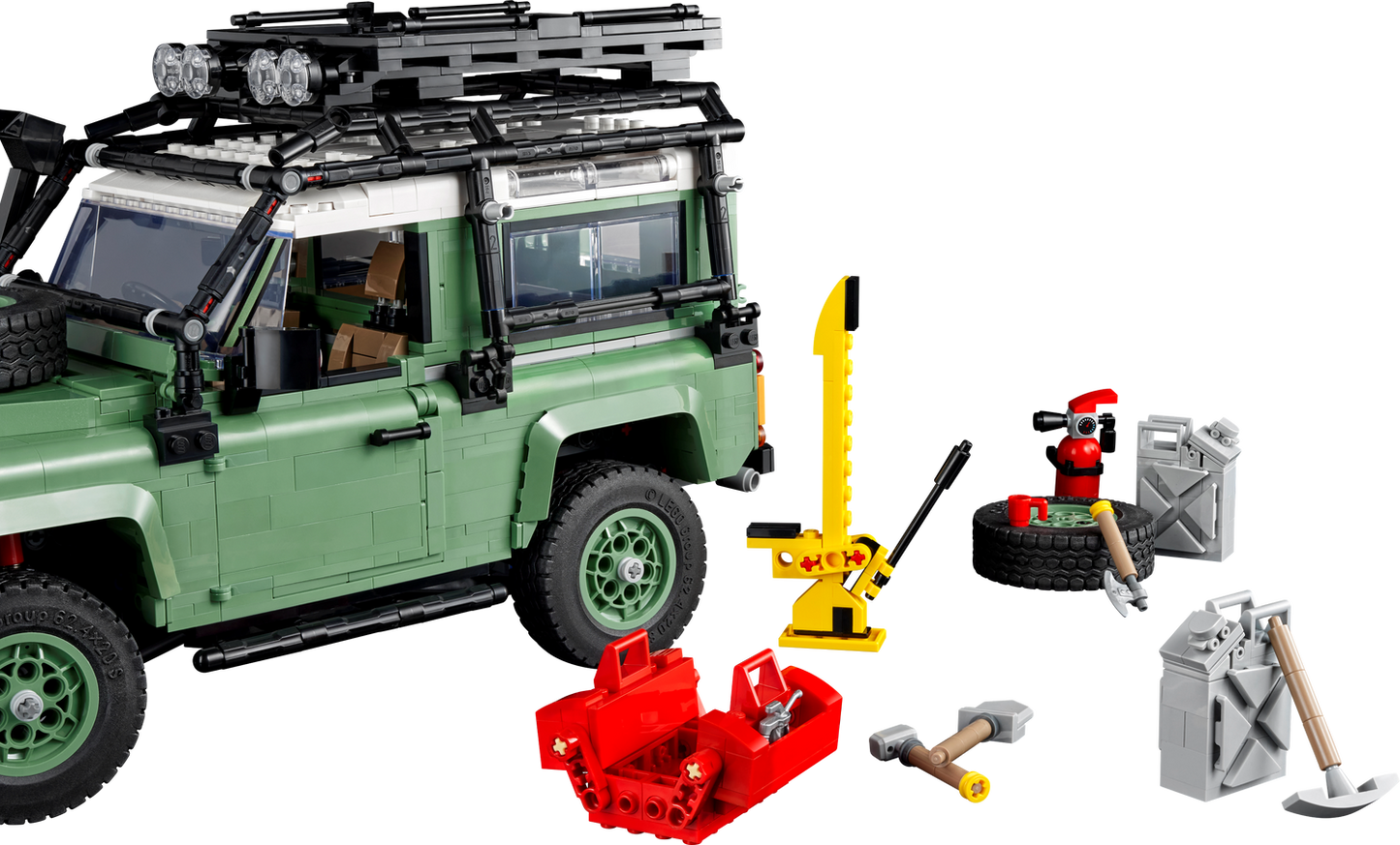 Icons 10317 Klassischer Land Rover Defender 90