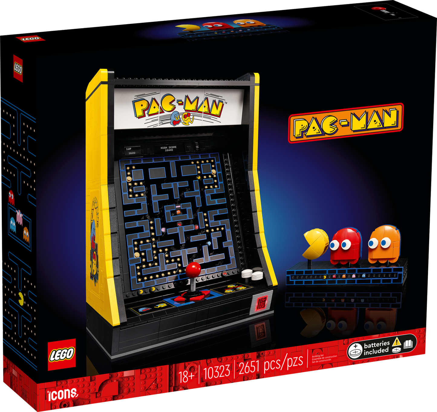 Icons 10323 PAC-MAN Spielautomat