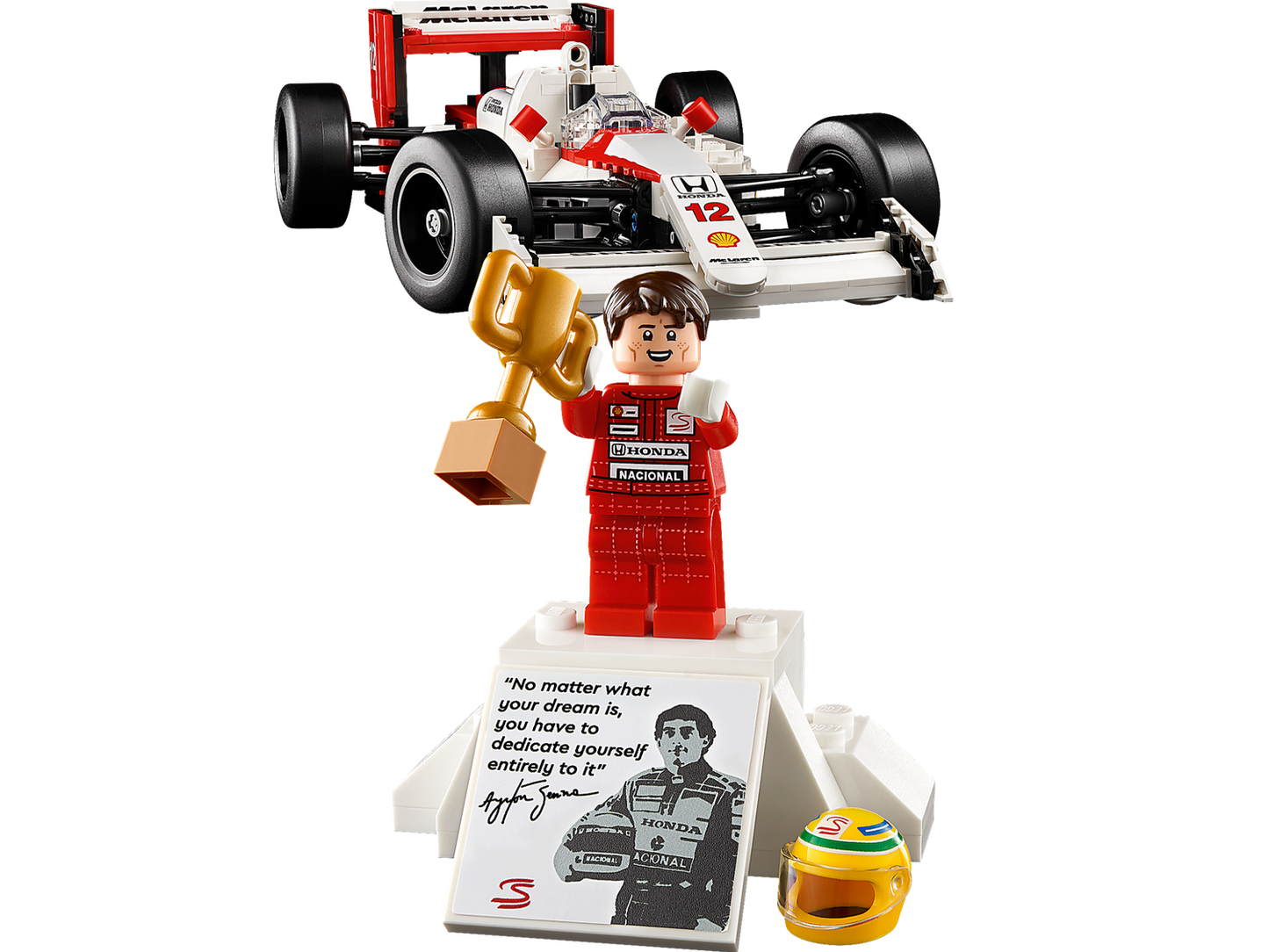 Icons 10330 McLaren MP4/4 & Ayrton Senna