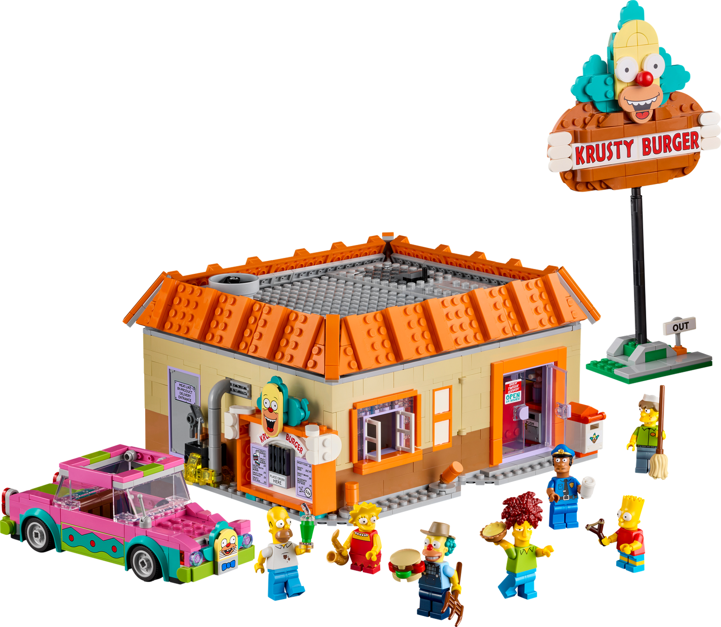 Icons 10352 The Simpsons: Krusty Burger