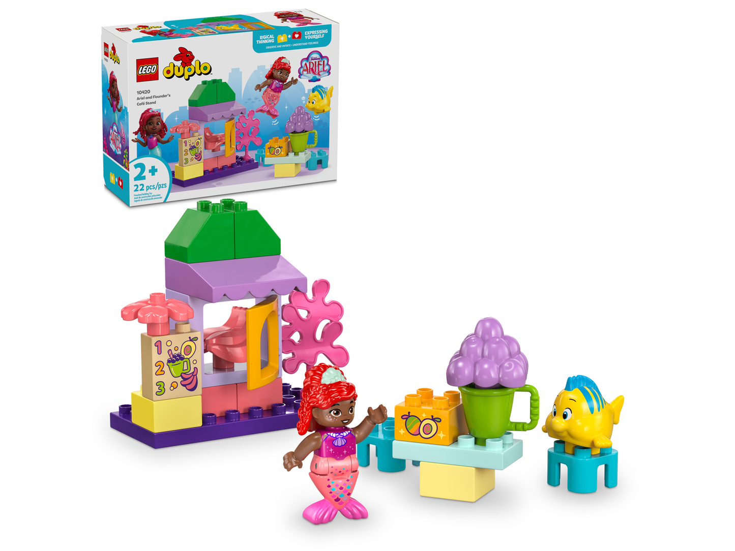 DUPLO 10420 Arielles und Fabius' Café-Kiosk