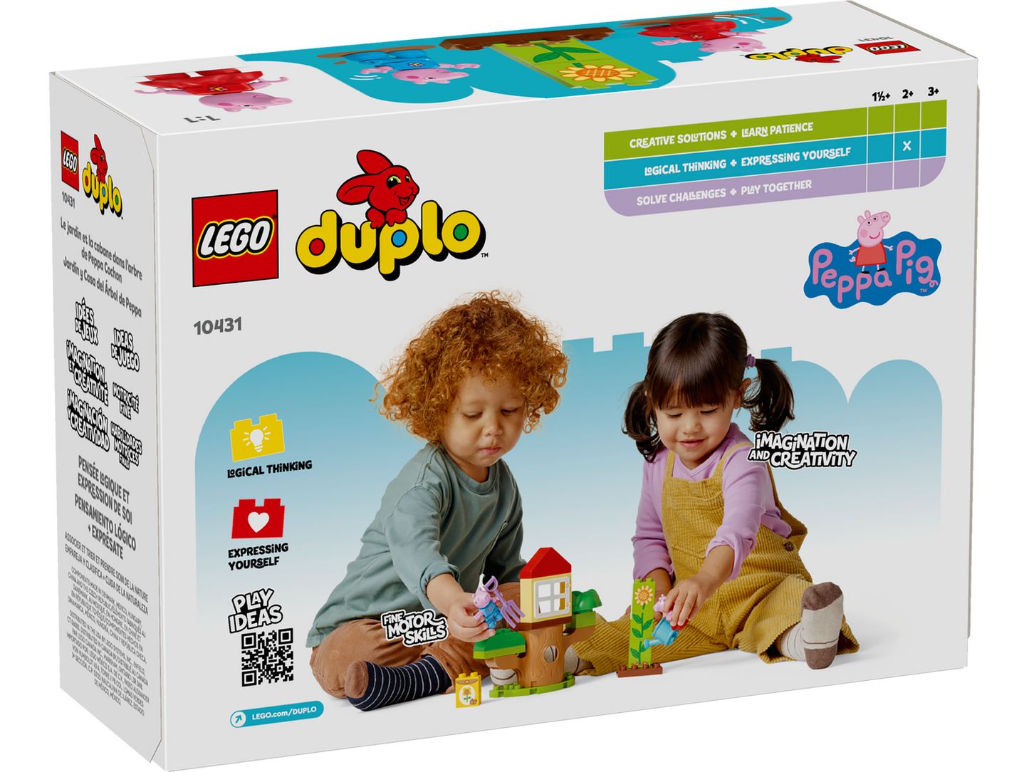 DUPLO 10431 Peppas Garten mit Baumhaus