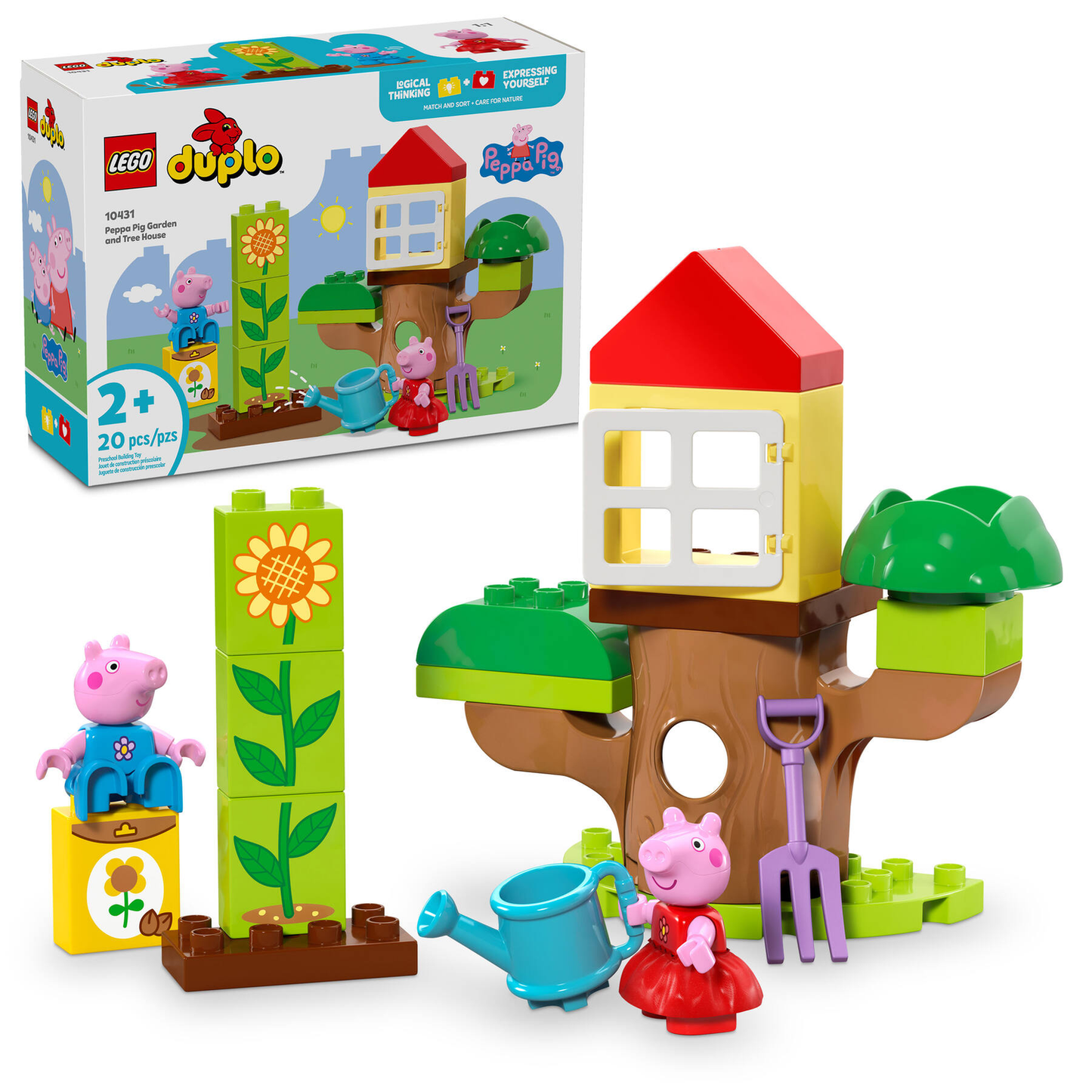 DUPLO 10431 Peppas Garten mit Baumhaus