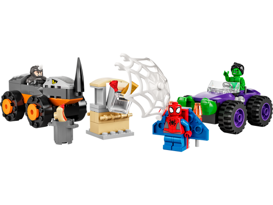 Spider-Man 10782 Hulks und Rhinos Truck-Duell