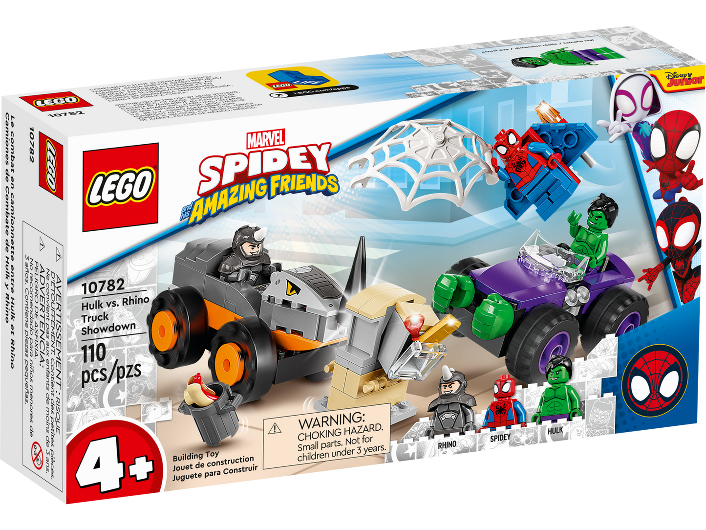 Spider-Man 10782 Hulks und Rhinos Truck-Duell