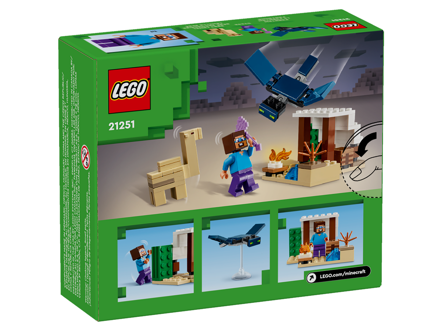 Minecraft 21251 Steves Wüstenexpedition