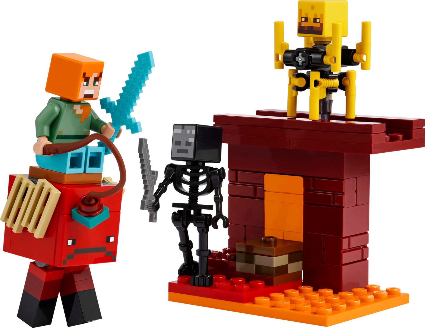 Minecraft 21266 Das Lava-Duell im Nether