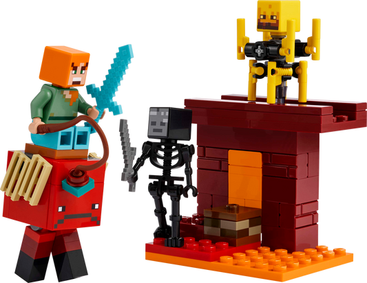 Minecraft 21266 Das Lava-Duell im Nether