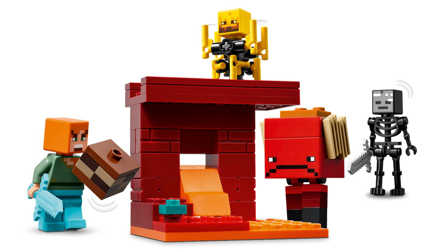 Minecraft 21266 Das Lava-Duell im Nether