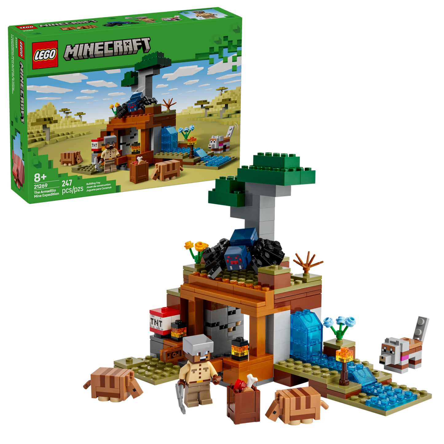 Minecraft 21269 Die Expedition zur Gürteltiermine