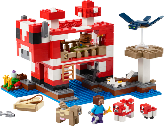 Minecraft 21270 Das Pilzkuh-Haus